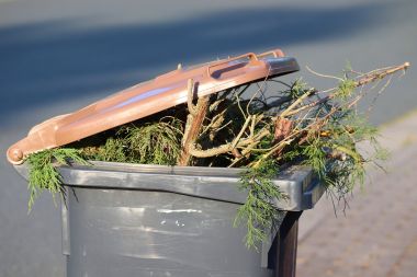 Otvorené stredisko na zhodnocovanie biologicky rozložiteľných odpadov.